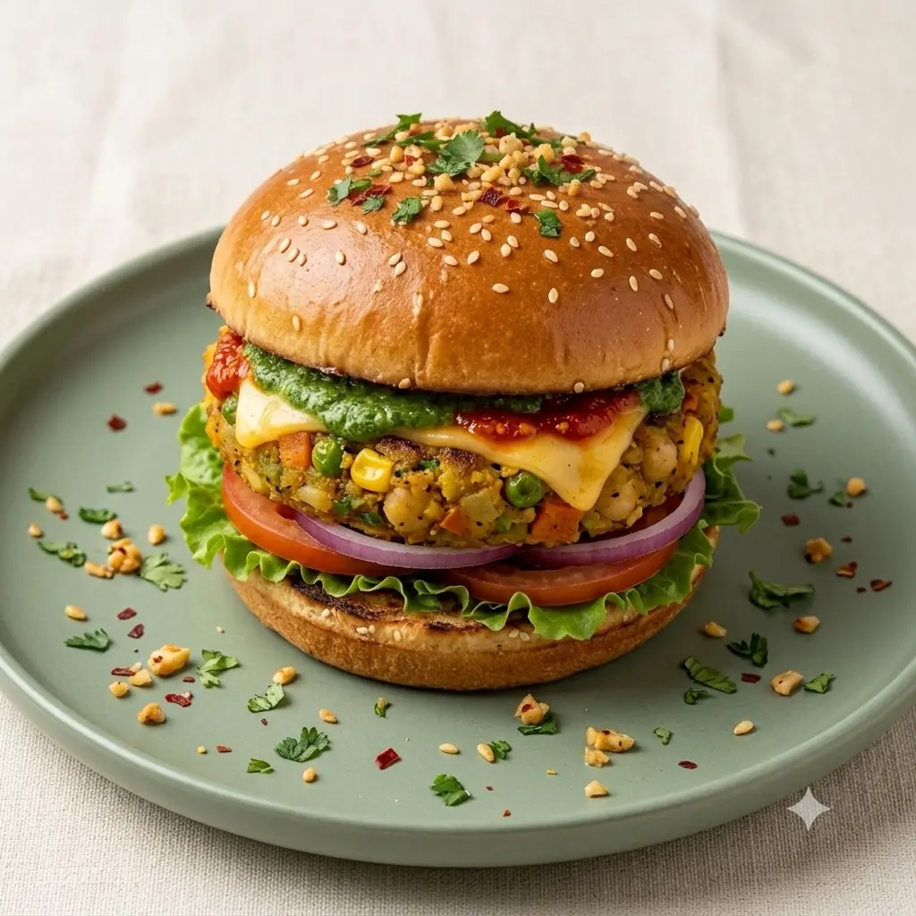 Veg Masala Burger